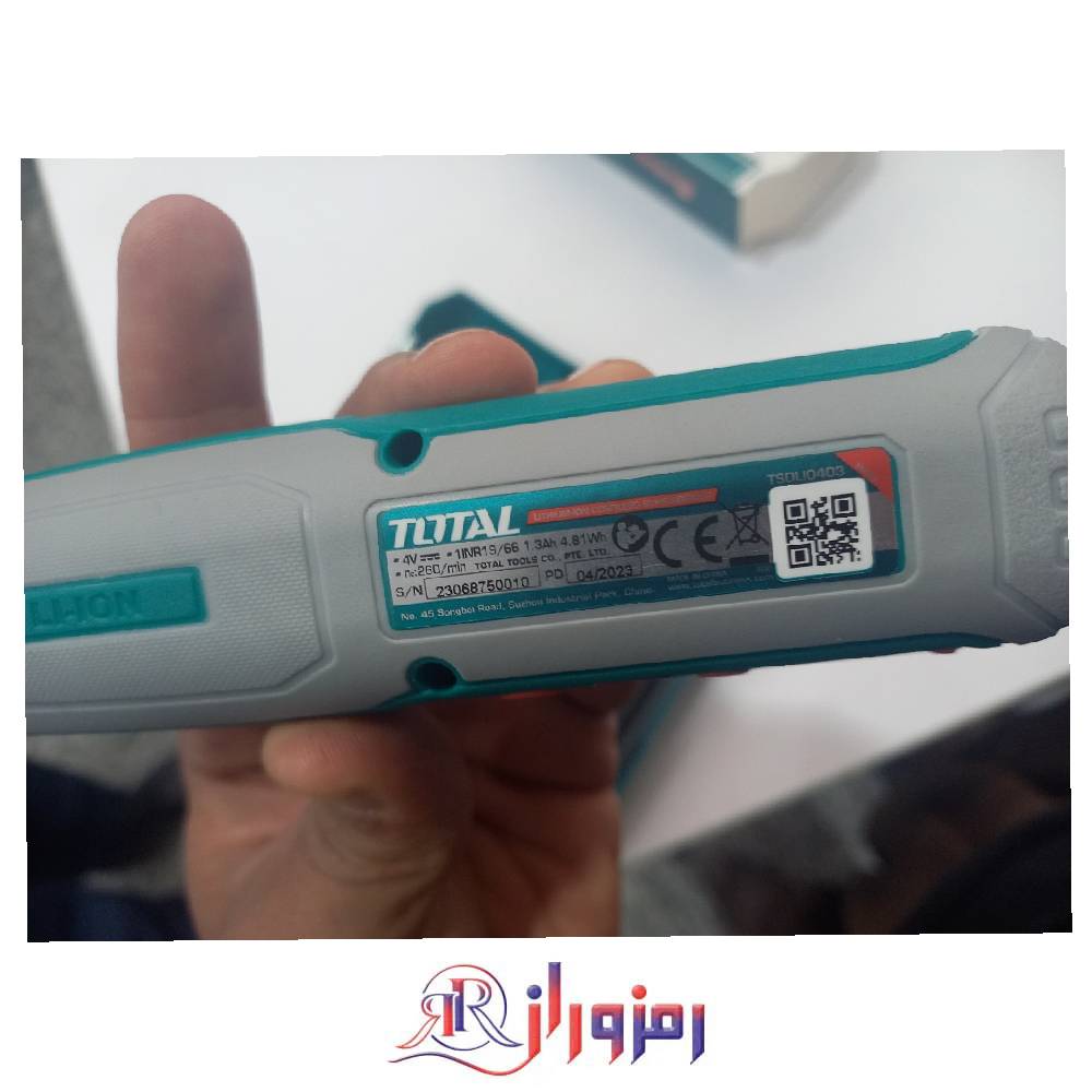 پیچ گوشتی شارژی توتال مدلTSDLI0403 ، خرید و قیمت پیچ گوشتی شارژی توتال مدلTSDLI0403 ، کیفیت عالی پرقدرت